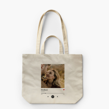 Torba płócienna z podwójnymi uszami, 38x42x10, Our song