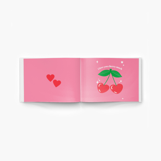 I Love you cherry much fotoksiążka, 30x20 cm