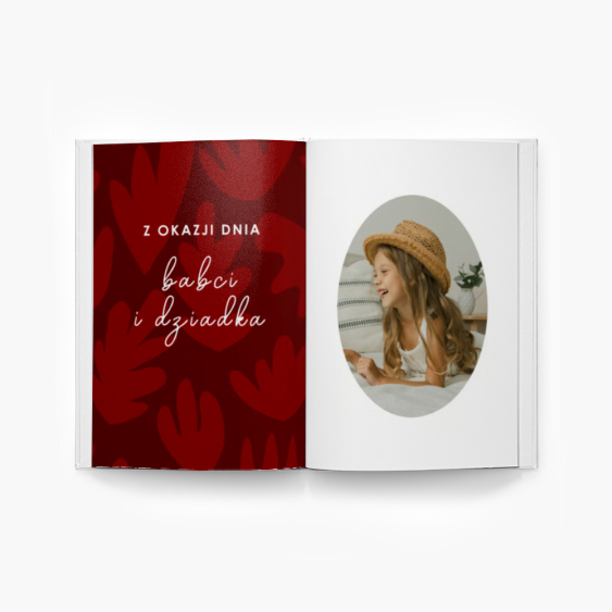 Dzień babci i dziadka fotoksiążka, 20x30 cm