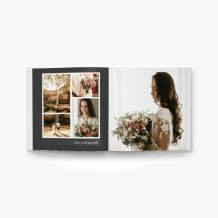 Album ślubny fotoksiążka, 25x25 cm
