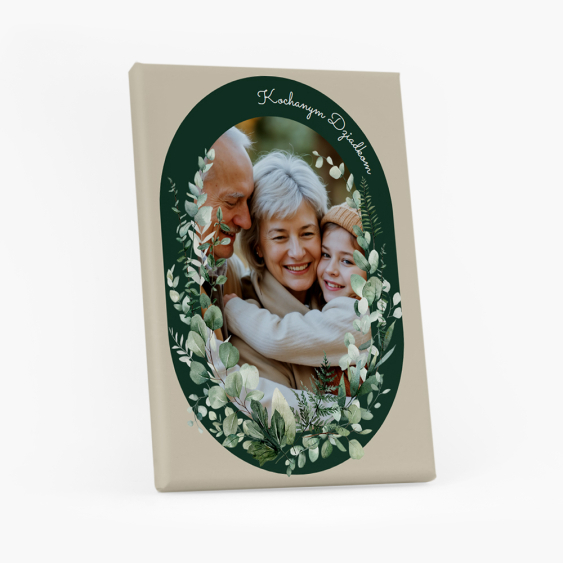 Obraz, Dziadkowie w kwiatach, 20x30 cm