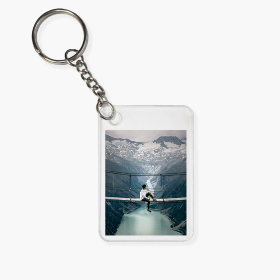 Brelok Z ramką, 4x6 cm