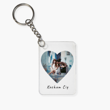 Brelok Serce, 4x6 cm