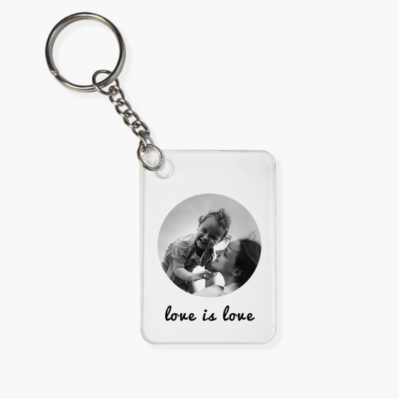 Brelok W kółku, 4x6 cm