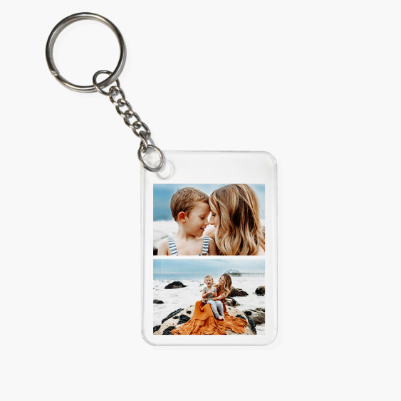 Brelok Dwa zdjęcia, 4x6 cm