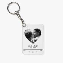 Brelok Our Love, 4x6 cm