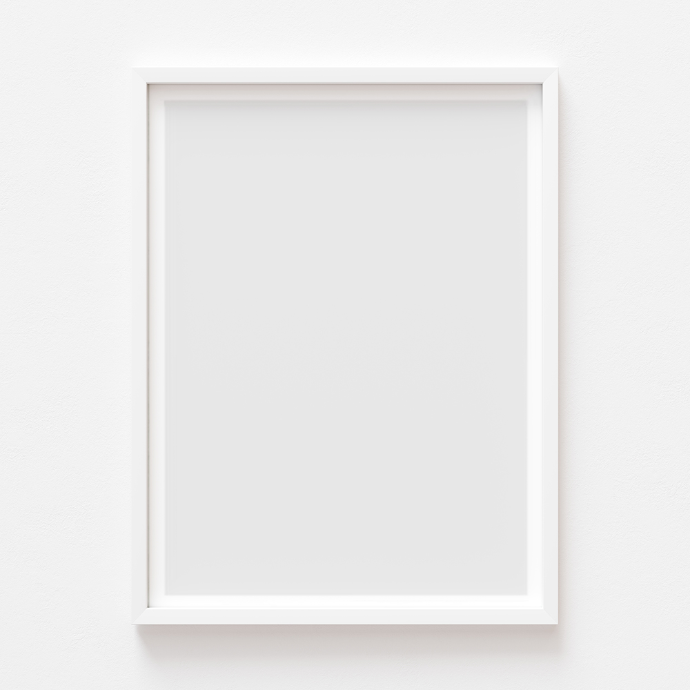 Plakat, Twój plakat, 1 element z białą ramką, 21x30