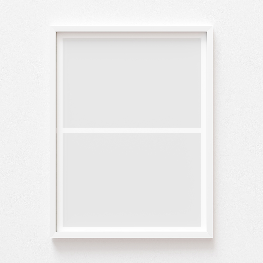 Plakat, Twój plakat, 2 elementy z ramką białą, 21x30