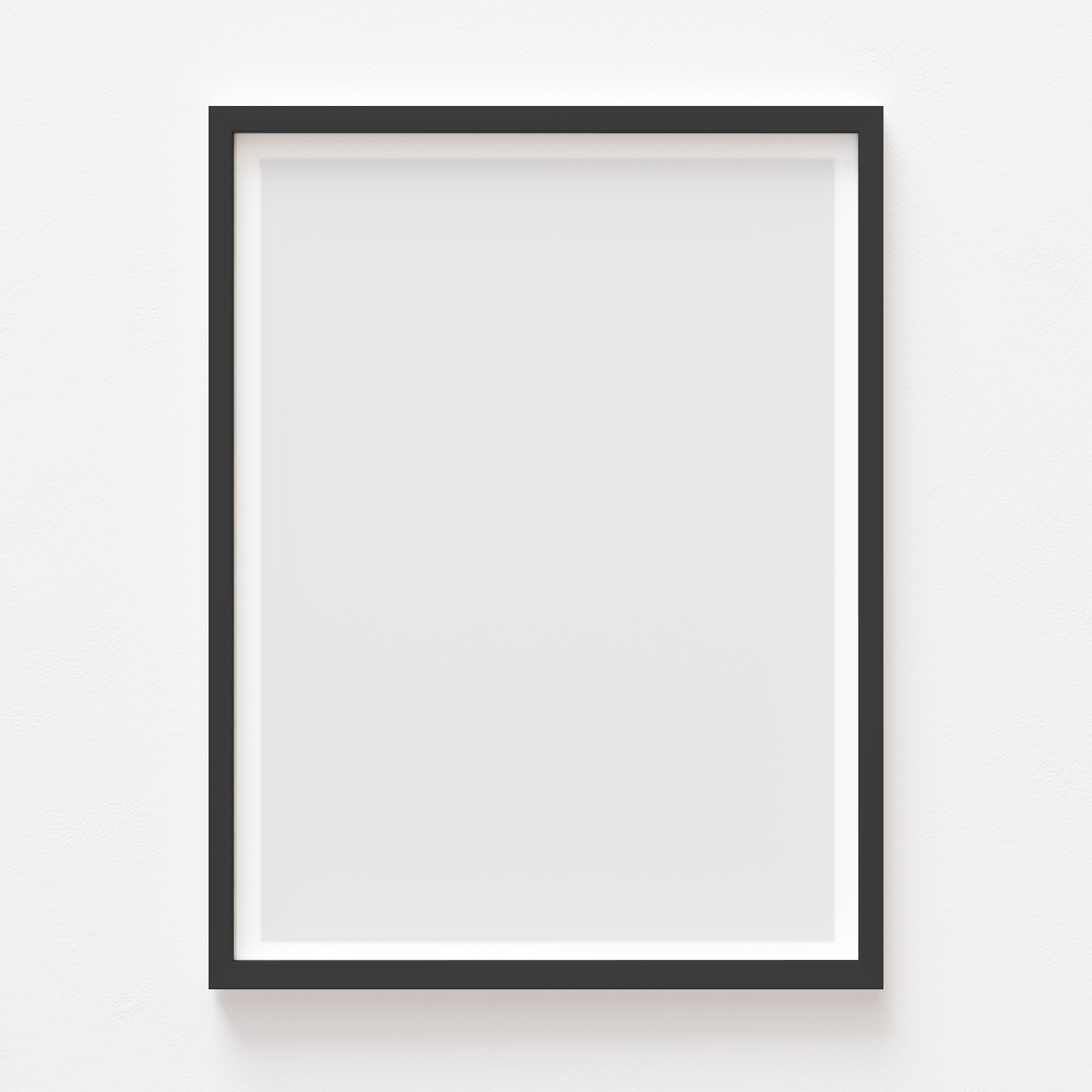 Plakat, Twój plakat, 1 element z czarną ramką, 21x30