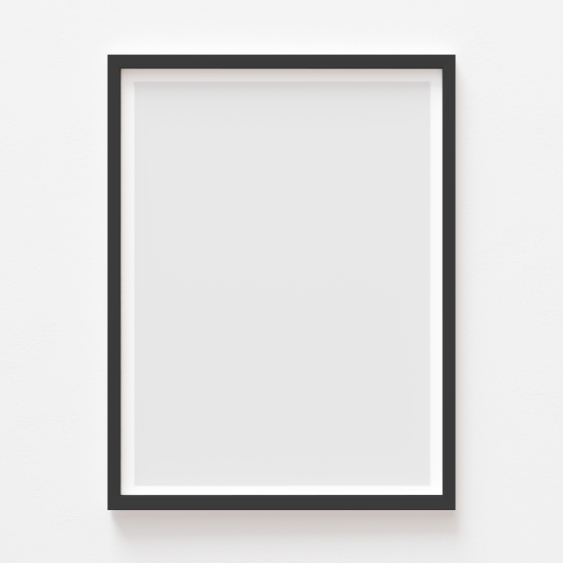 Plakat, Twój plakat, 1 element z czarną ramką, 21x30