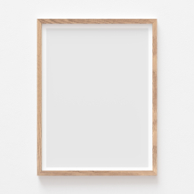 Plakat, Twój plakat, 1 element z dębową ramką, 21x30