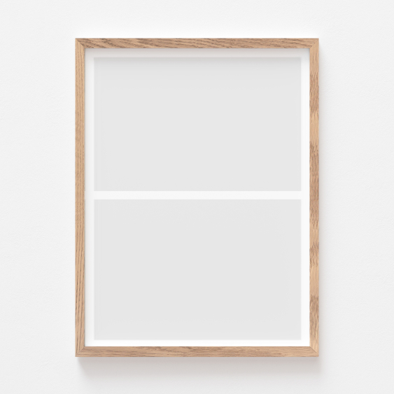 Plakat, Twój plakat, 2 elementy z ramką dębową, 21x30