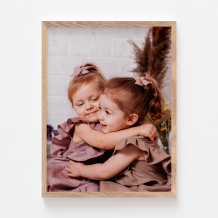 Plakat, Twój projekt z dębową ramką, 20x30