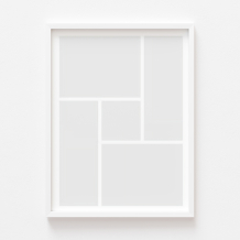 Plakat, Twój plakat, 5 elementów z ramką białą, 21x30