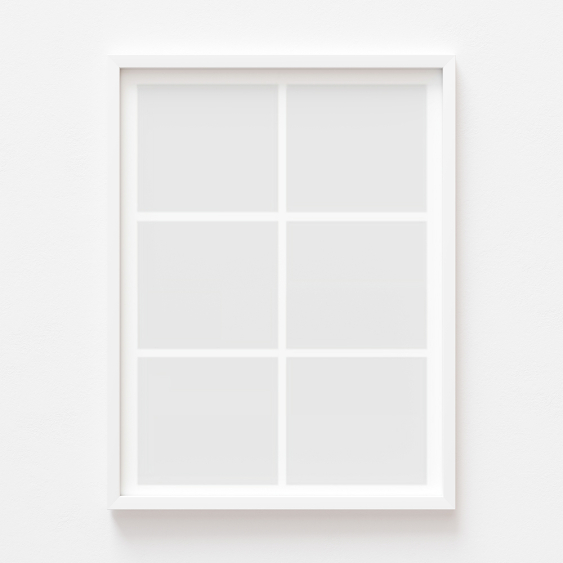 Plakat, Twój plakat, 6 elementów z ramką białą, 21x30