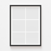 Plakat, Twój plakat, 6 elementów z ramką czarną, 21x30