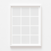 Plakat, Twój plakat, 12 elementów z ramką białą, 21x30