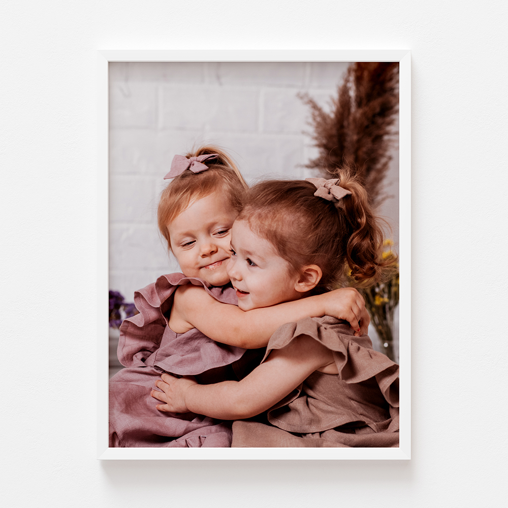 Plakat, Twój projekt z białą ramką, 21x30