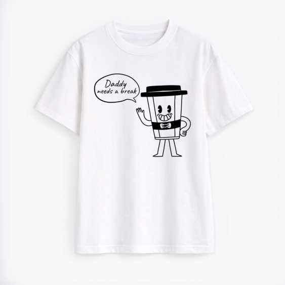 Koszulka męska Coffee dad