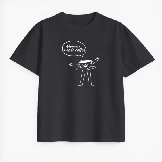 Koszulka unisex Coffee mom