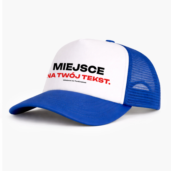 Czapka Twój tekst