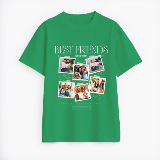 Koszulka damska Best friends collage