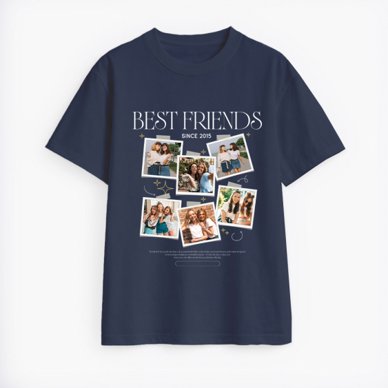 Koszulka męska Best friends collage