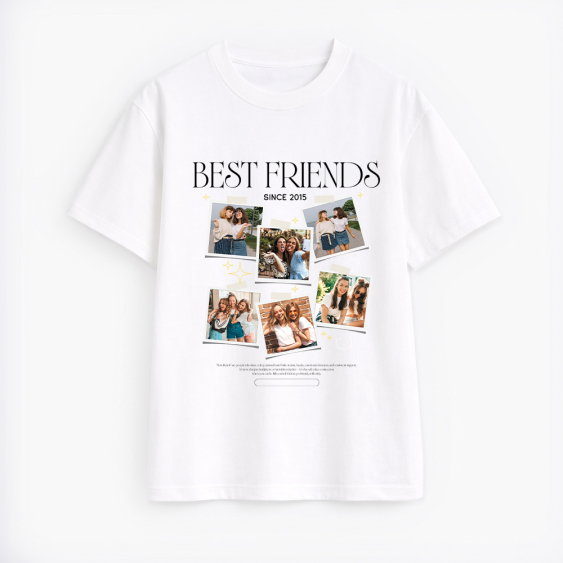 Koszulka męska Best friends collage