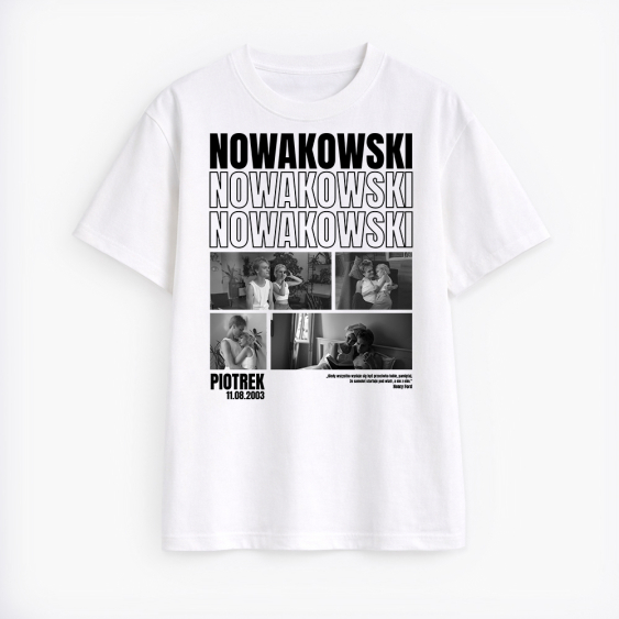 Koszulka męska Collage