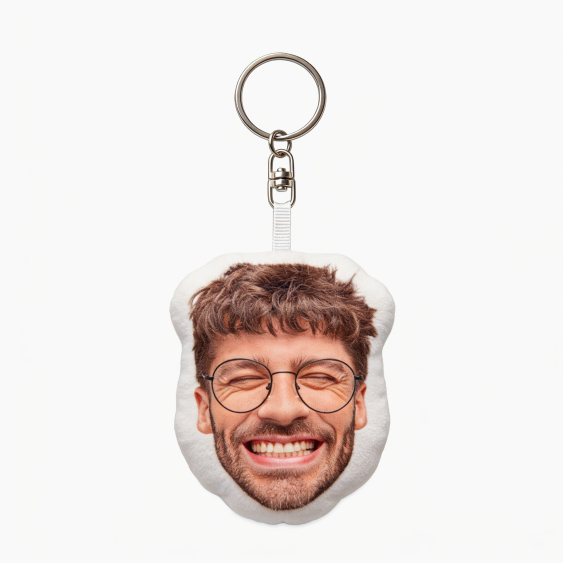 Brelok pluszowy Twój kształt Face, 10 cm