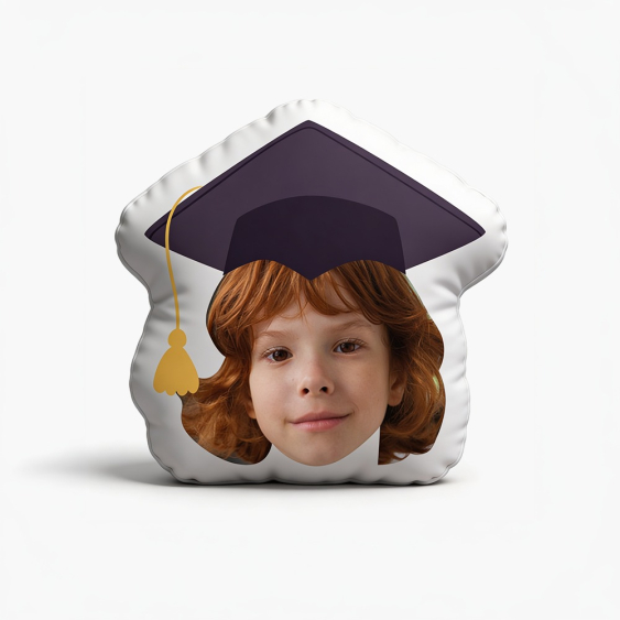 Poduszka 3D personalizowana, Welur, Szkoła, 30x30 cm