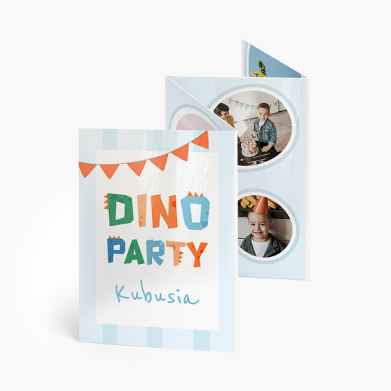 Harmonijka ze zdjęć, Kolekcja Party - Dinozaury