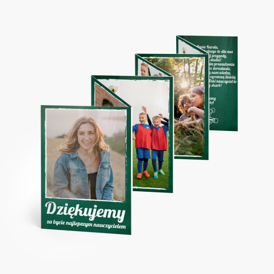 Harmonijka ze zdjęć, Dla Nauczyciela