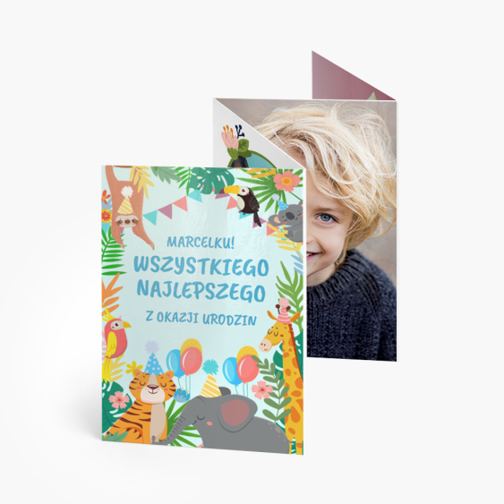 Harmonijka ze zdjęć, Dżunglowe życzenia