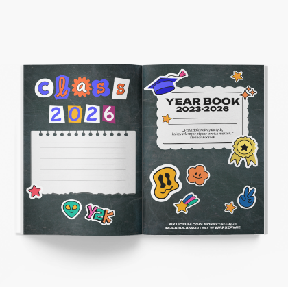 Yearbook Cool fotoksiążka, 20x30 cm
