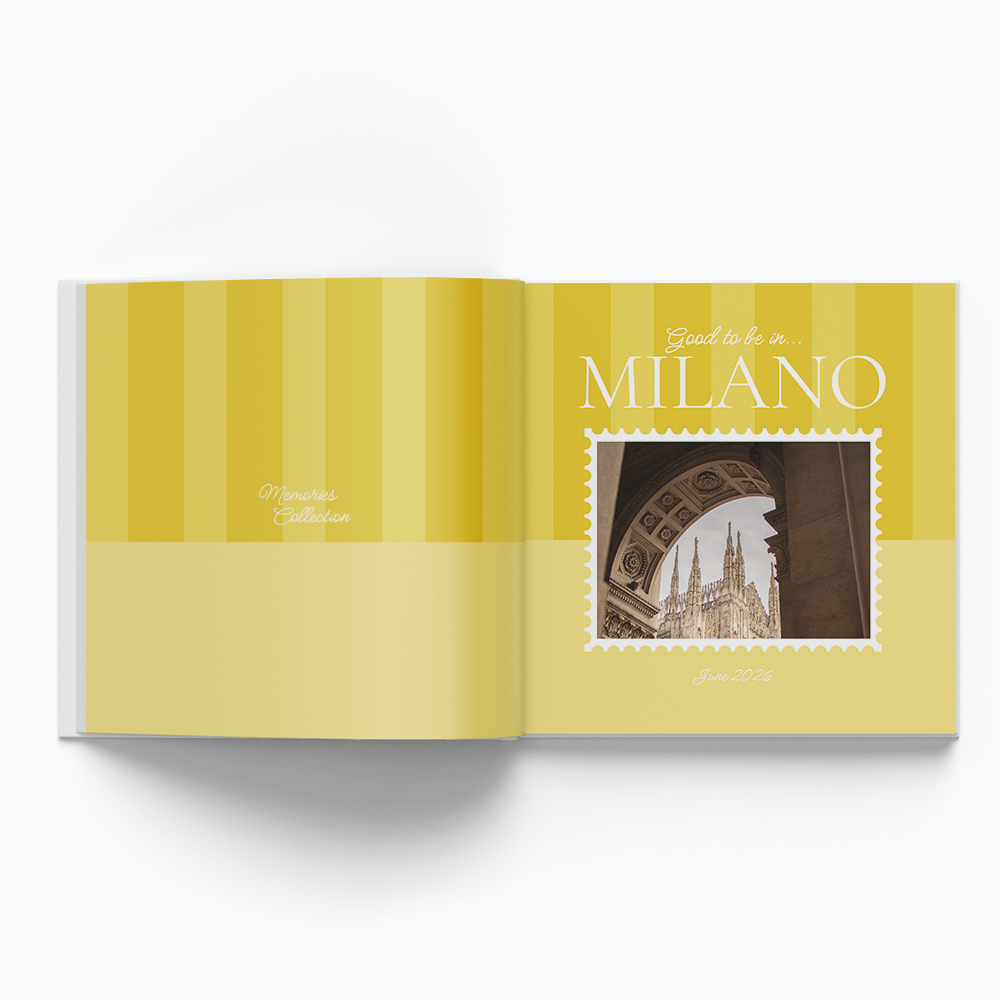 Milano Memories fotoksiążka, 25x25 cm