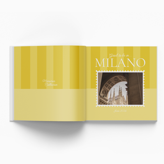Milano memories fotoksiążka, 20x20 cm