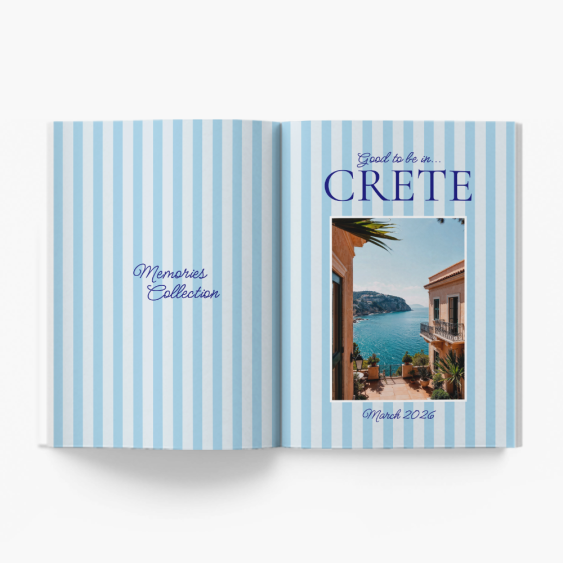 Crete memories fotoksiążka, 20x30 cm