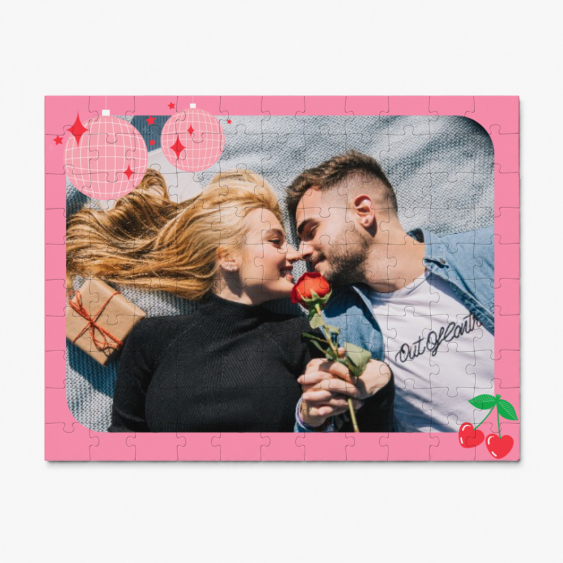 Puzzle, Kolekcja I love you cherry much, 110 elementów