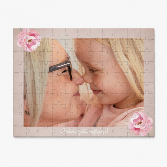 Puzzle, Kolekcja Kwiaty dla Babci, 110 elementów