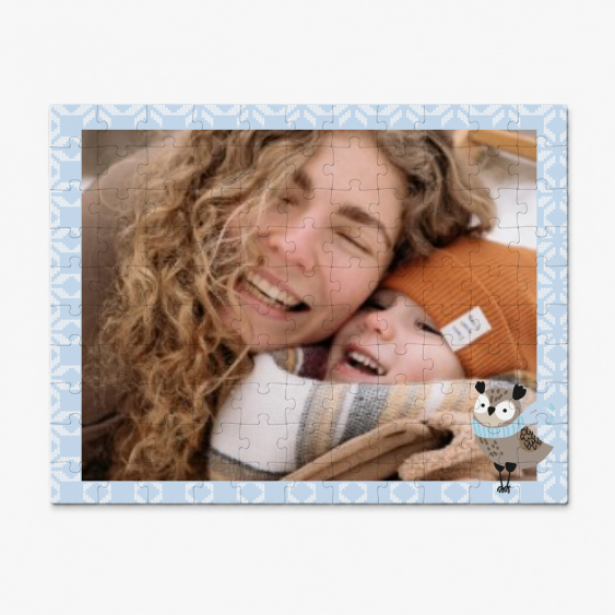Puzzle, Kolekcja Zimowa Kraina, 110 elementów