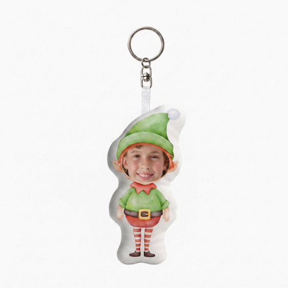 Brelok pluszowy Elf, 10 cm