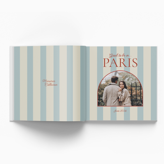 Paris memories fotoksiążka, 20x20 cm