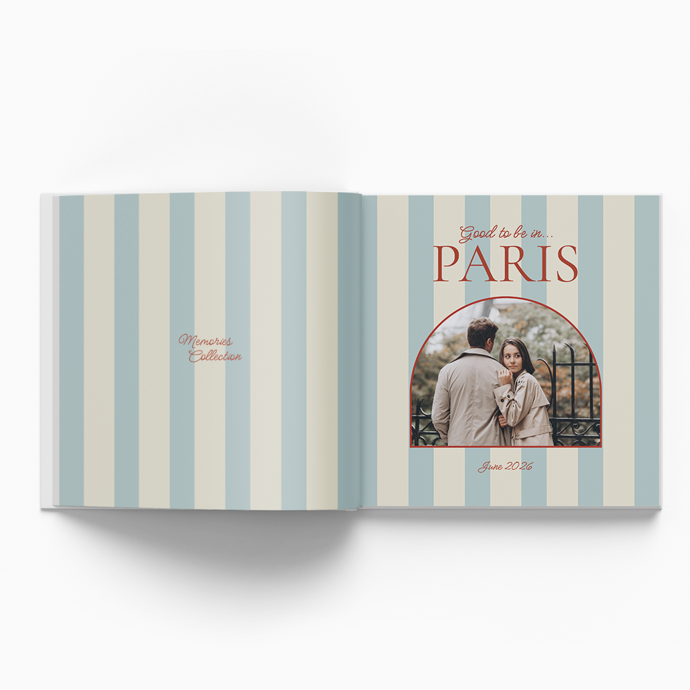 Paris Memories fotoksiążka, 25x25 cm