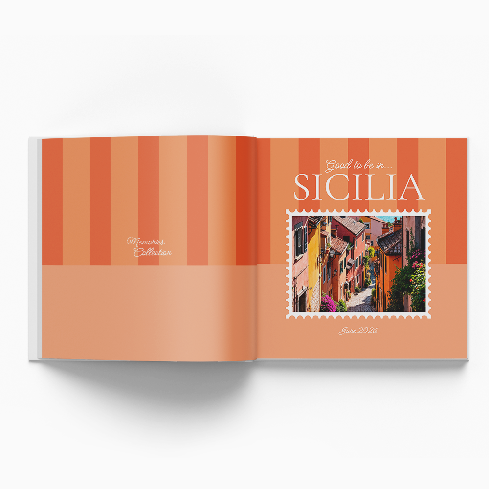 Sicilia Memories fotoksiążka, 25x25 cm