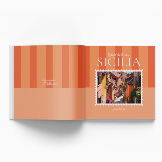 Sicilia memories fotoksiążka, 25x25 cm