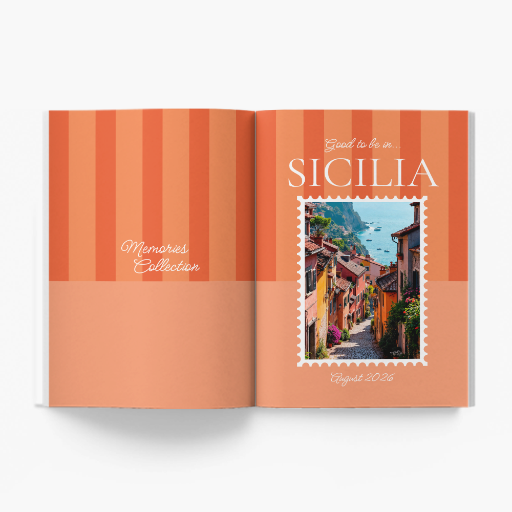 Sicilia memories fotoksiążka, 20x30 cm