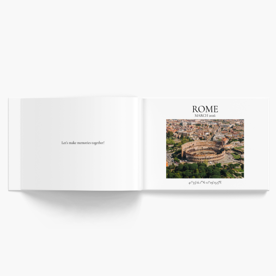 Rzym fotoksiążka, 30x20 cm