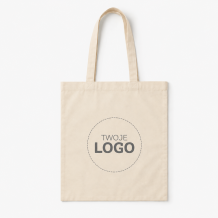 Torba bawełniana, 38x42, Logo firmy - Twój projekt