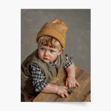 Plakat, Twoje zdjęcie w stylu: Obraz olejny, 21x30